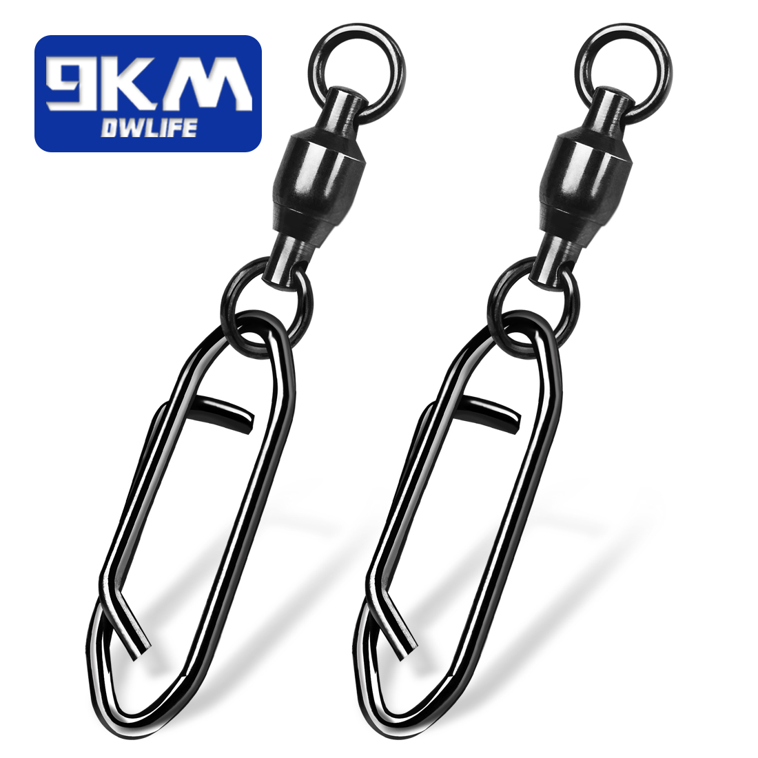 Fishing Hook Offset - Fishing Swivels Snap 25~100Pcs Ball Bearing