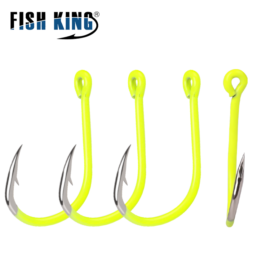 NGB 50pcs 1/0#-10#Fluorescent  - Fishing Hook Circle recension och pris