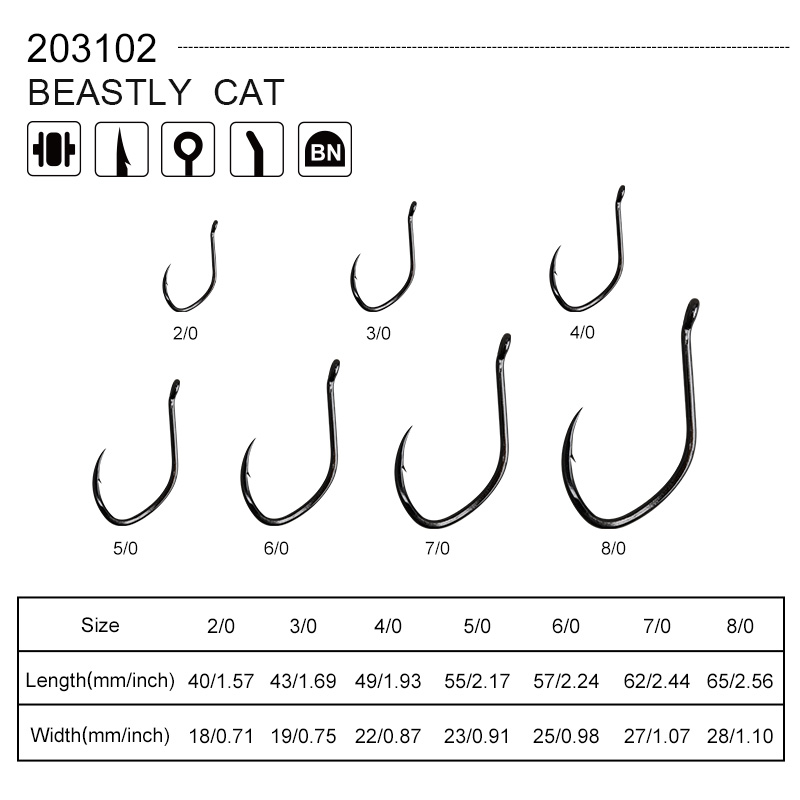 OBSESSION 203102 10pcs/bag Sal - Fishing Hook Assortment recension och pris