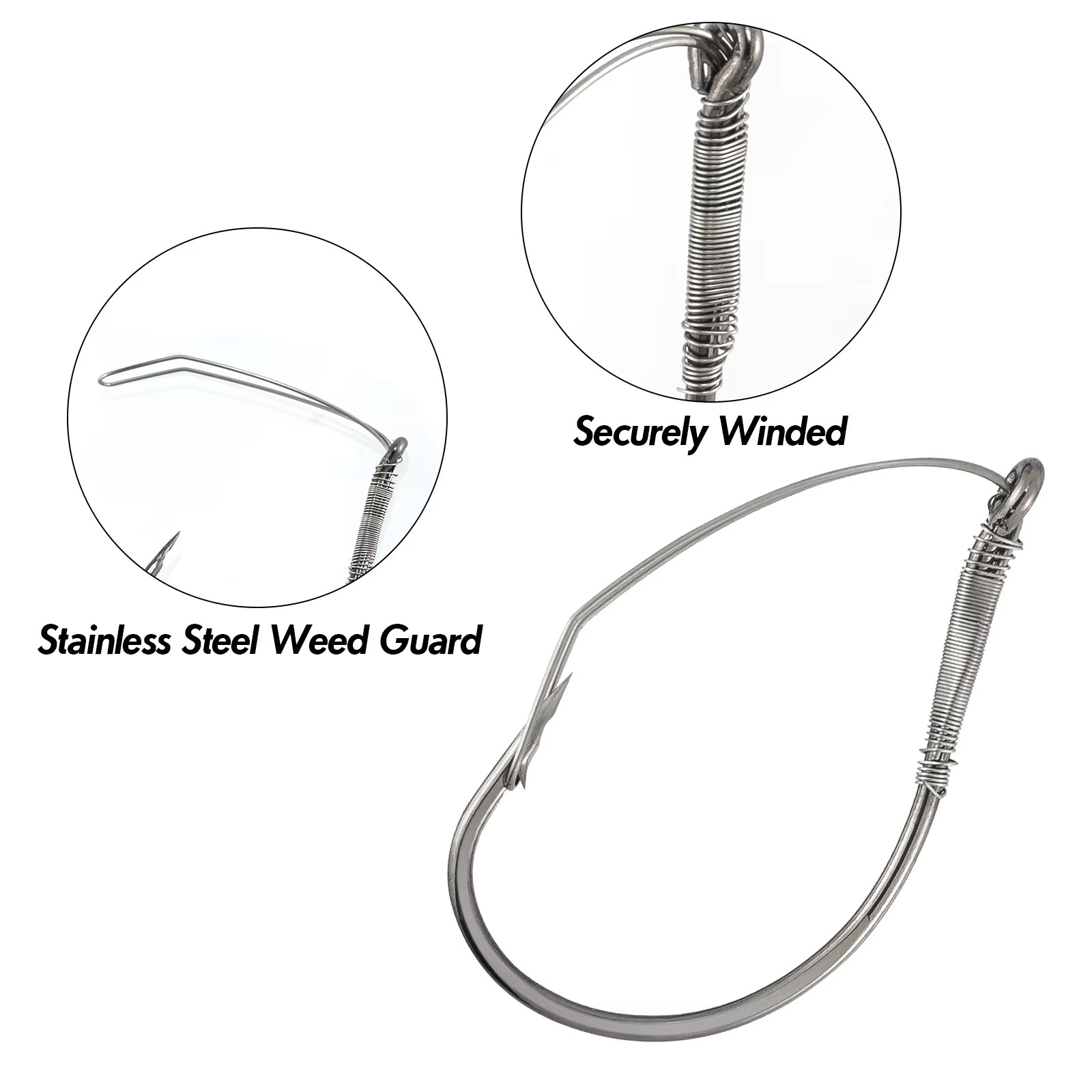 FishTrip Weedless Wacky Rig Ho - Fishing Hook Weedless recension och pris