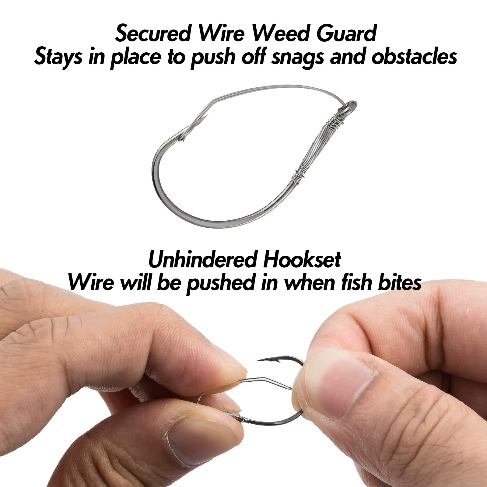 FishTrip Weedless Wacky Rig Ho - Fishing Hook Weedless recension och pris