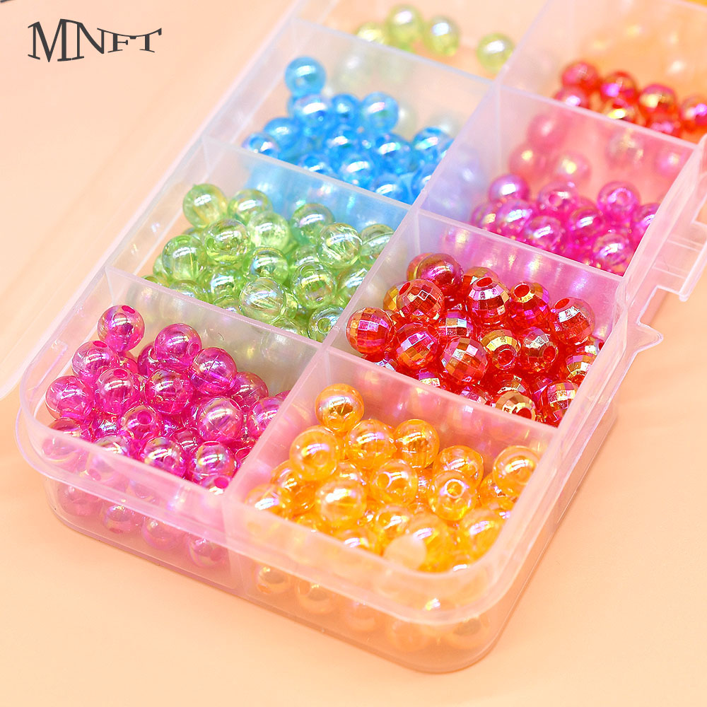 MNFT Mix 5 Colors Round Beads  - Fishing Hook Assortment recension och pris
