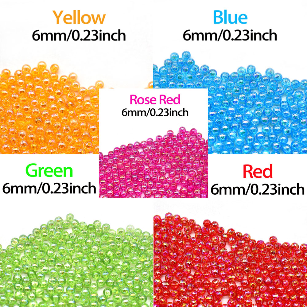 MNFT Mix 5 Colors Round Beads  - Fishing Hook Assortment recension och pris