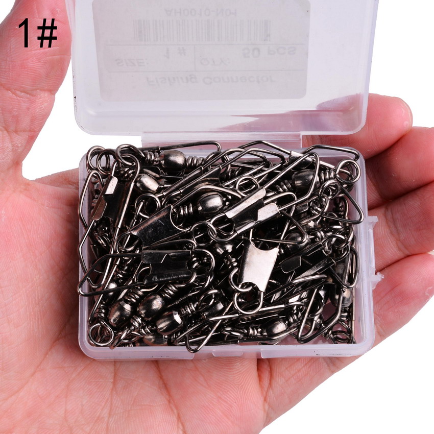 50Pcs/Box Barrel Stainless Ste - Fishing Hook Circle recension och pris