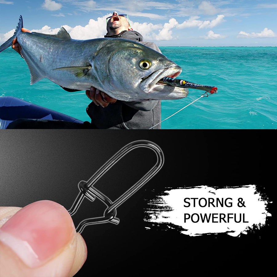 50Pcs Crankbait Snaps Stainles - Fishing Hook Remover recension och pris