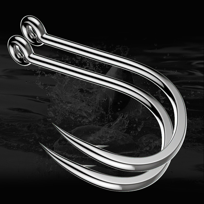 50Pcs Fishing Hooks Barbed Car - Fishing Hook Circle recension och pris