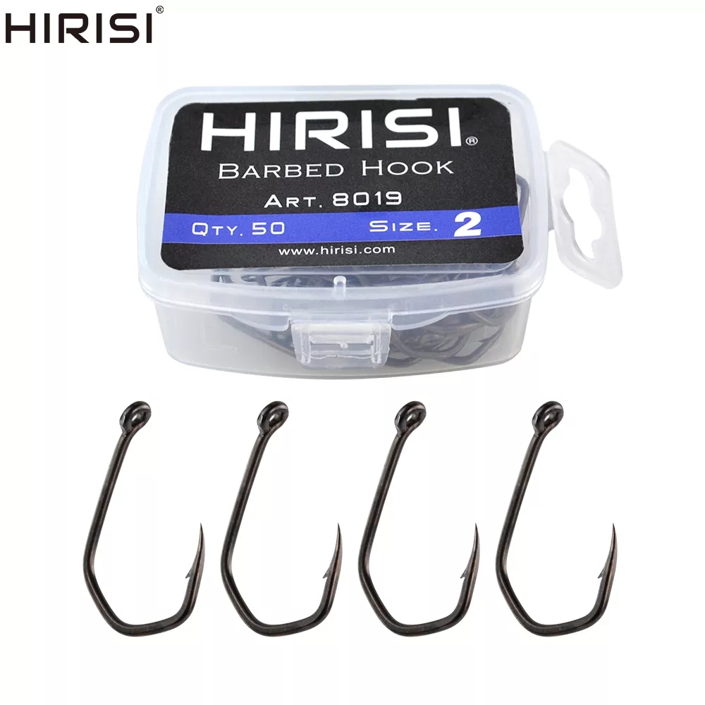 50pcs Carp Fishing Hooks Barbe - Fishing Hook Offset recension och pris