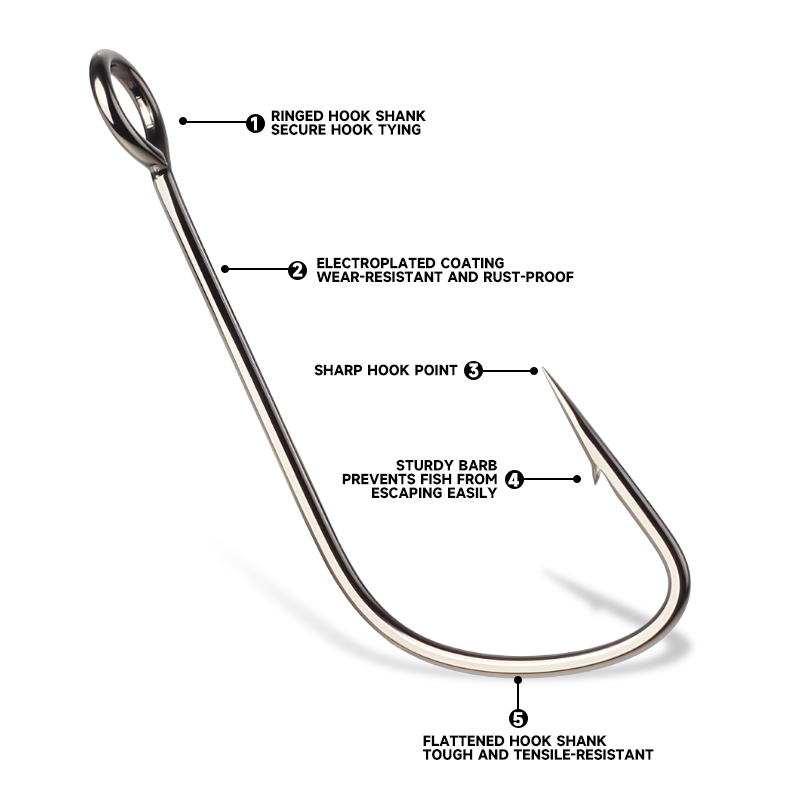 Supercontinent 2#-12# 10pcs Ba - Fishing Hook Assortment recension och pris